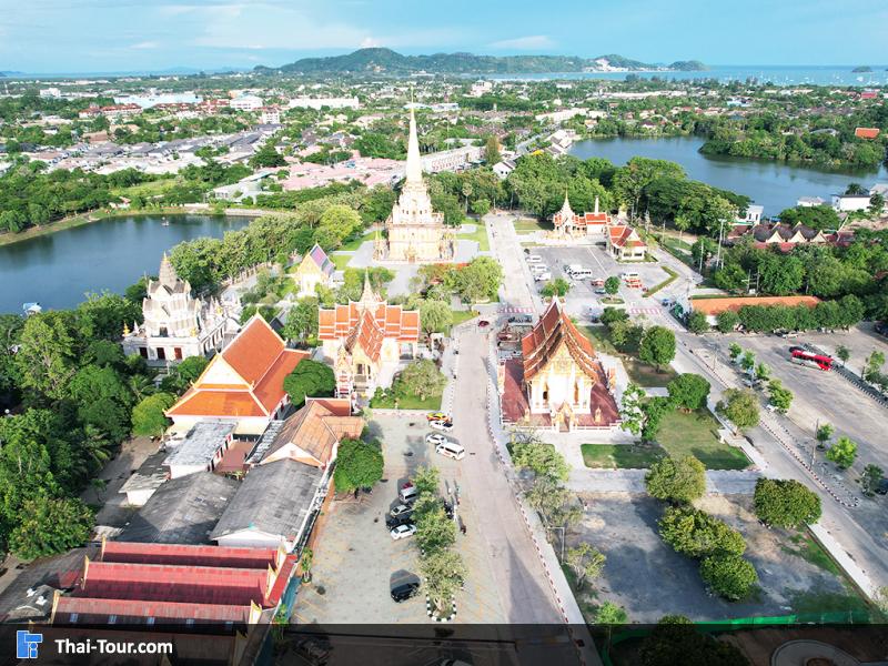 ภาพมุมสูง วัดฉลอง