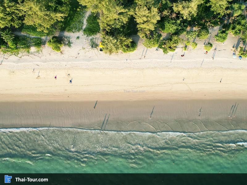ภาพมุมสูง หาดบางเทา