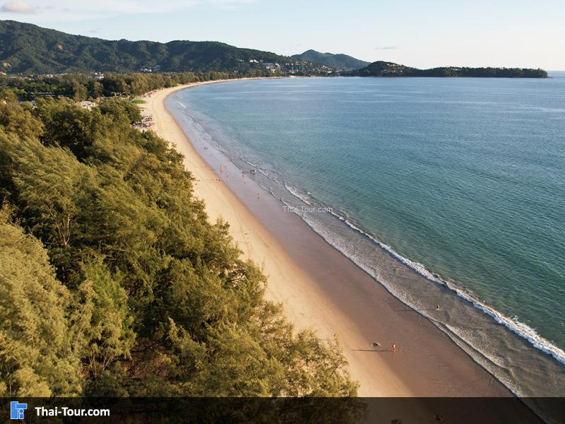 ภาพมุมสูง หาดบางเทา