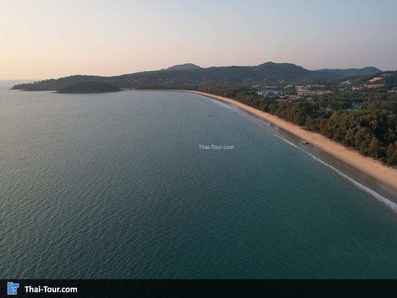 ภาพมุมสูง หาดบางเทา