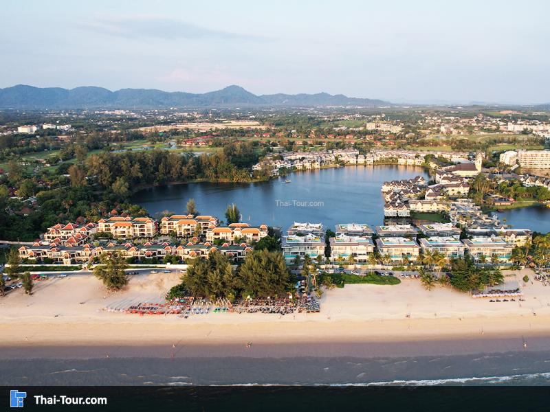 ภาพมุมสูง หาดบางเทา