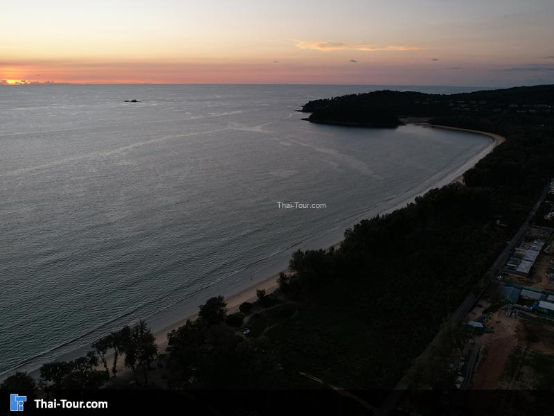 ภาพมุมสูง หาดบางเทา