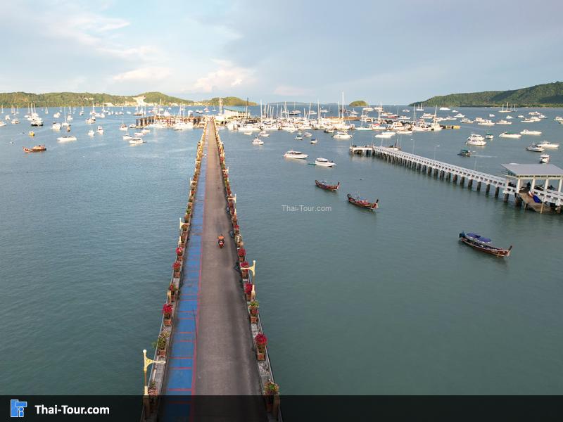 ภาพมุมสูง อ่าวฉลอง