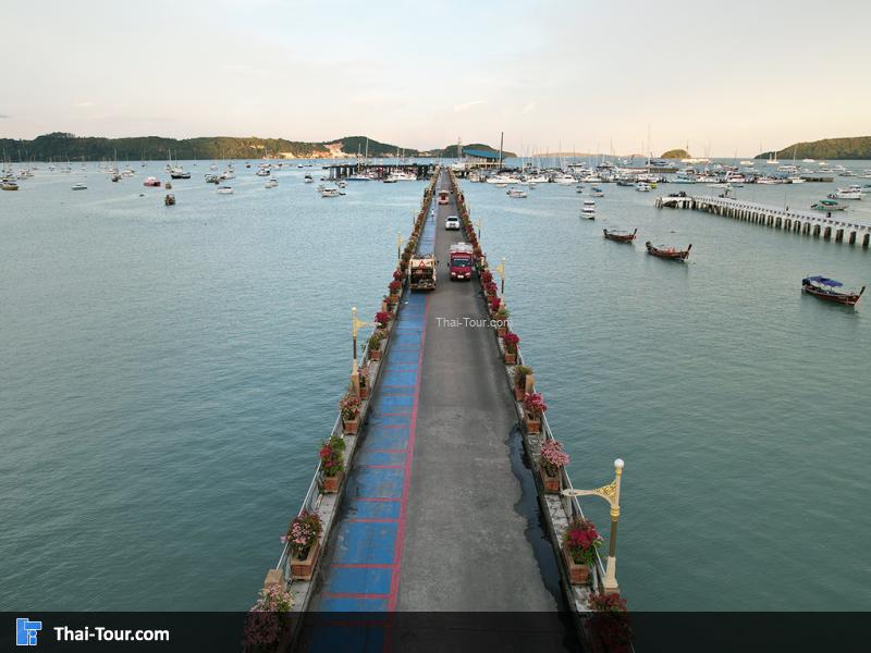 ภาพมุมสูง อ่าวฉลอง