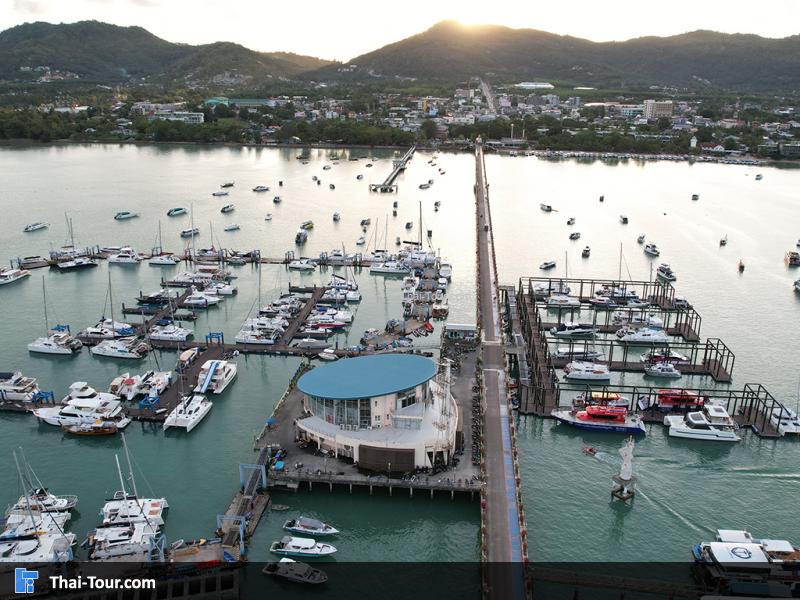 ภาพมุมสูง อ่าวฉลอง