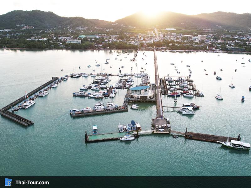 ภาพมุมสูง อ่าวฉลอง