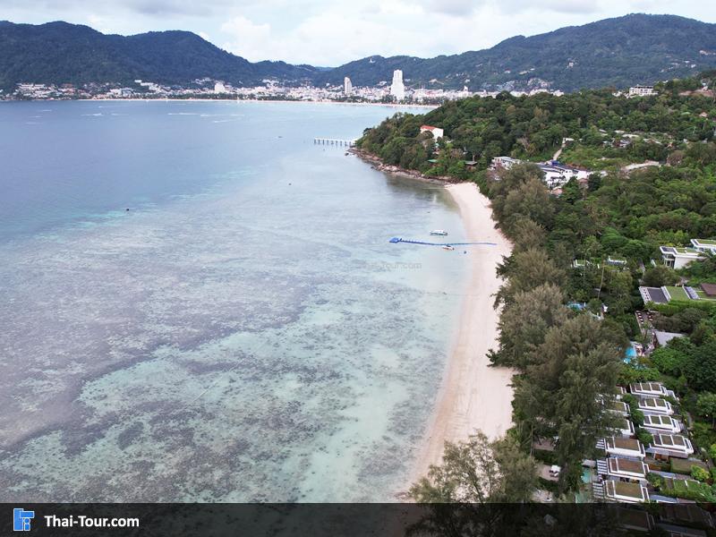 ภาพมุมสูง หาดไตรตรัง