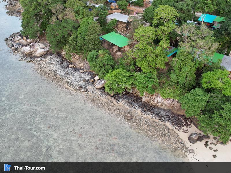 ภาพมุมสูง หาดไตรตรัง