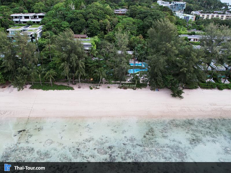 ภาพมุมสูง หาดไตรตรัง