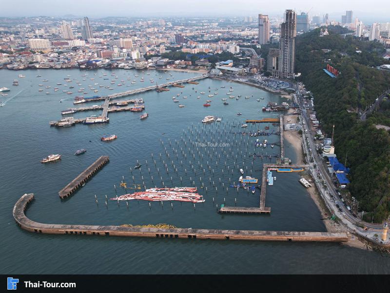 บรรยากาศ แหลมบาลีฮายมุมสูง