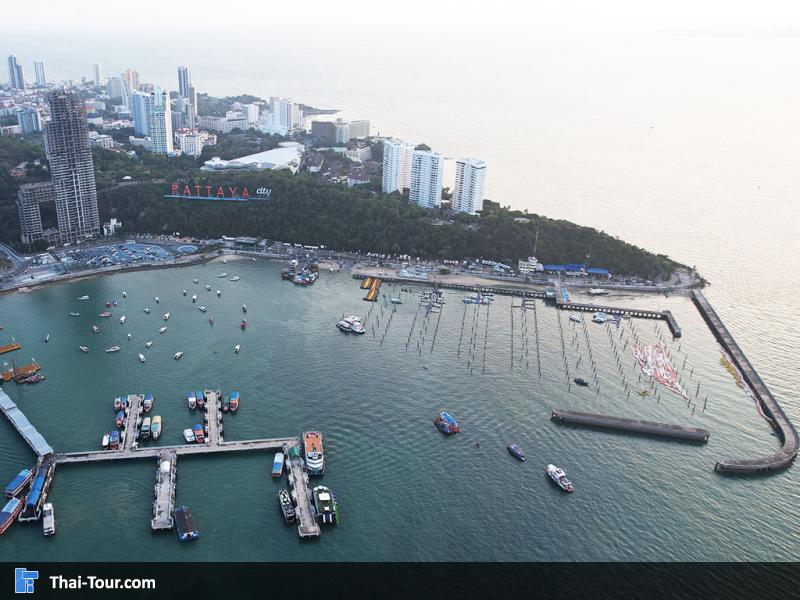 บรรยากาศ แหลมบาลีฮายมุมสูง