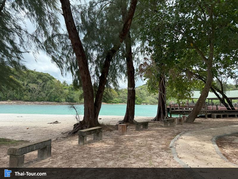 หน้าหาดด้านหน้าของ เกาะตะรุเตา