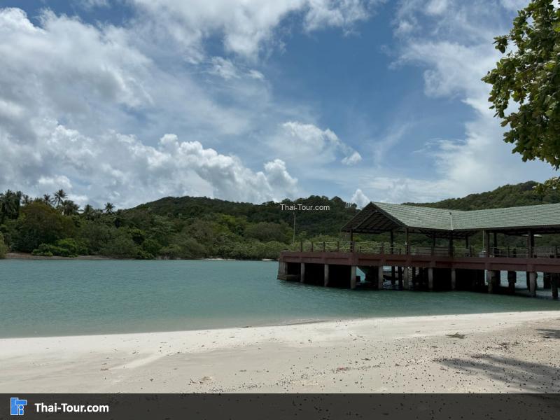 หน้าหาดด้านหน้าของ เกาะตะรุเตา