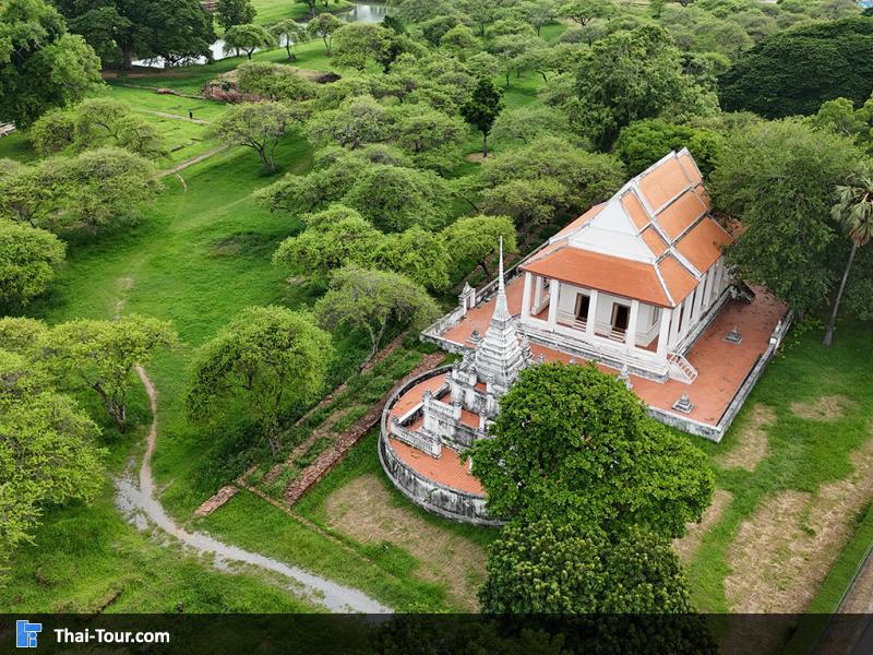 ภาพมุมสูง วัดใหม่ไชยวิชิต