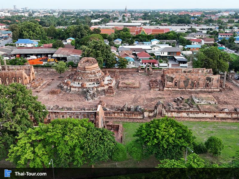 ภาพมุมสูง วัดกุฎีดาว