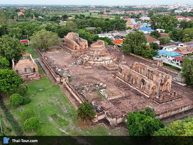 ภาพมุมสูง วัดกุฎีดาว