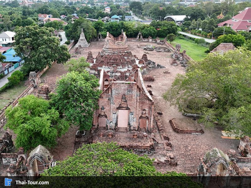 ภาพมุมสูง วัดกุฎีดาว