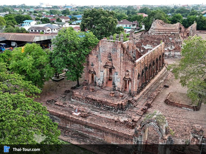 ภาพมุมสูง วัดกุฎีดาว