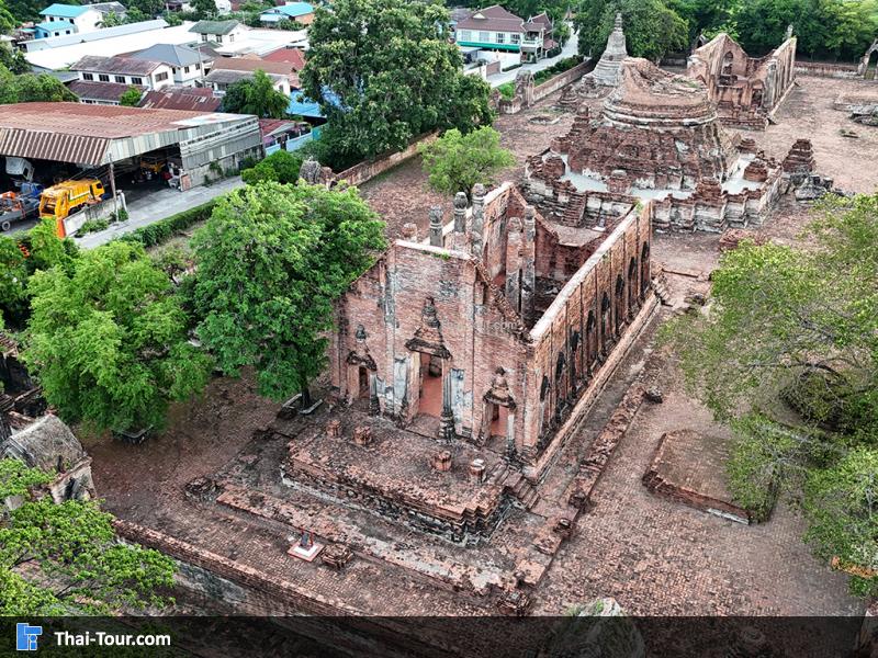 ภาพมุมสูง วัดกุฎีดาว