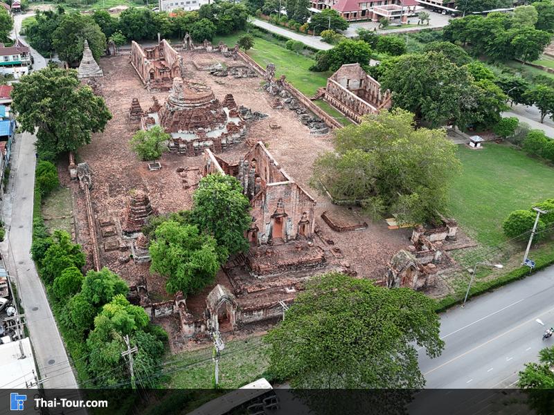ภาพมุมสูง วัดกุฎีดาว