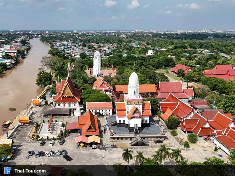 ภาพมุมสูง วัดพุทไธศวรรย์