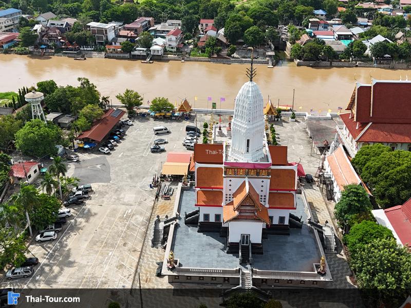 ภาพมุมสูง วัดพุทไธศวรรย์