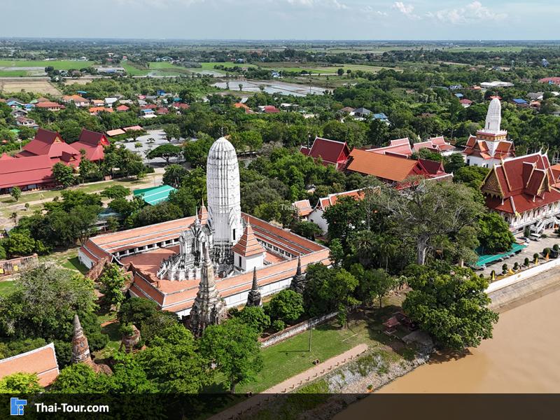 ภาพมุมสูง วัดพุทไธศวรรย์