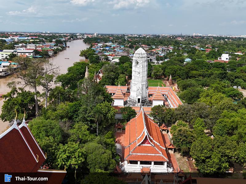 ภาพมุมสูง วัดพุทไธศวรรย์