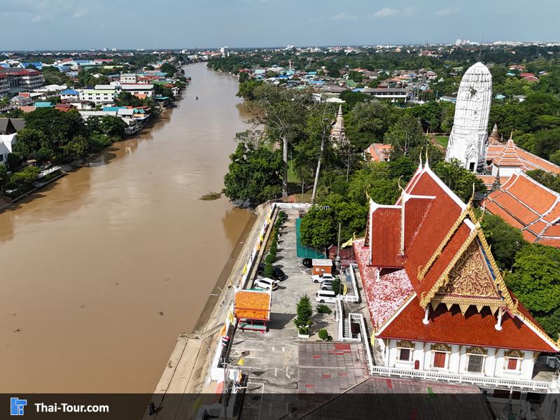 ภาพมุมสูง วัดพุทไธศวรรย์