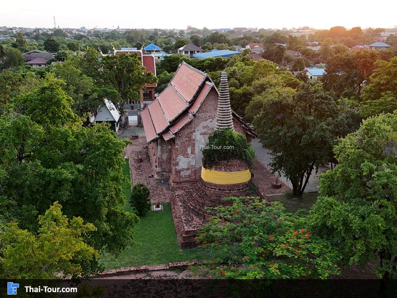 ภาพมุมสูง วัดสมณโกฎฐาราม