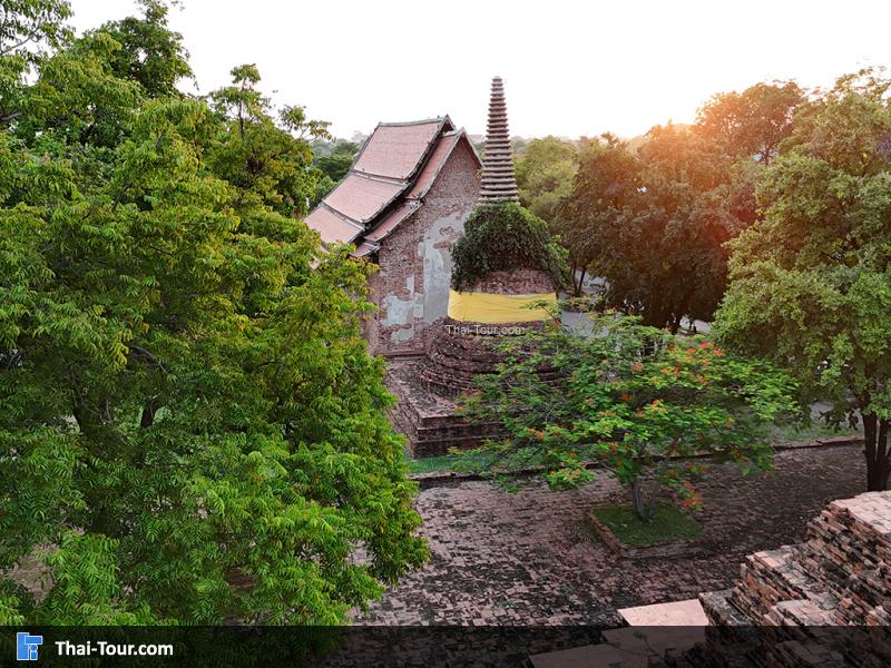 ภาพมุมสูง วัดสมณโกฎฐาราม