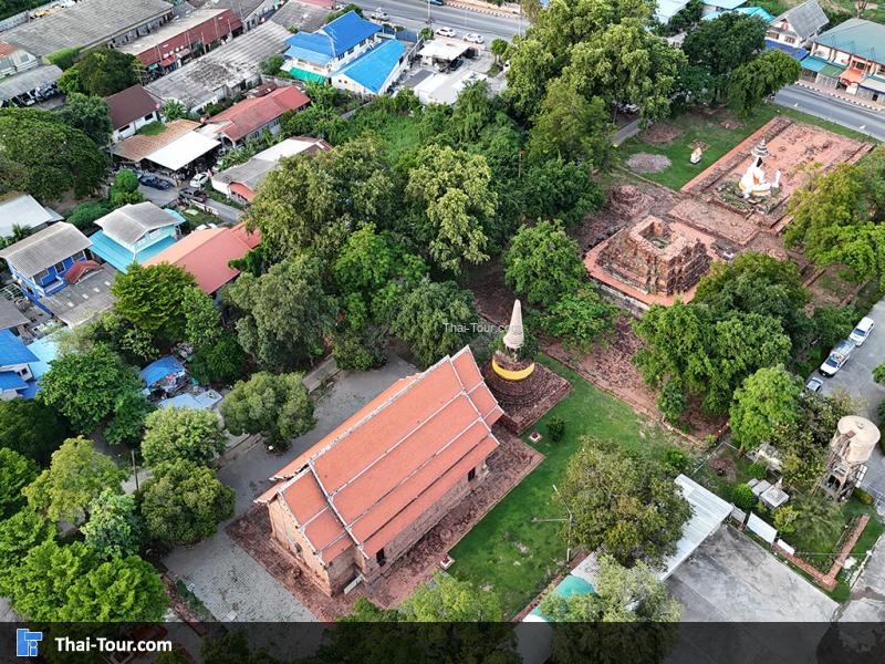 ภาพมุมสูง วัดสมณโกฎฐาราม