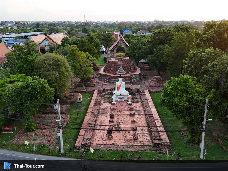 ภาพมุมสูง วัดสมณโกฎฐาราม