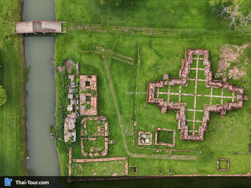 ภาพมุมสูง พระที่นั่งบรรยงก์รัตนาศน์