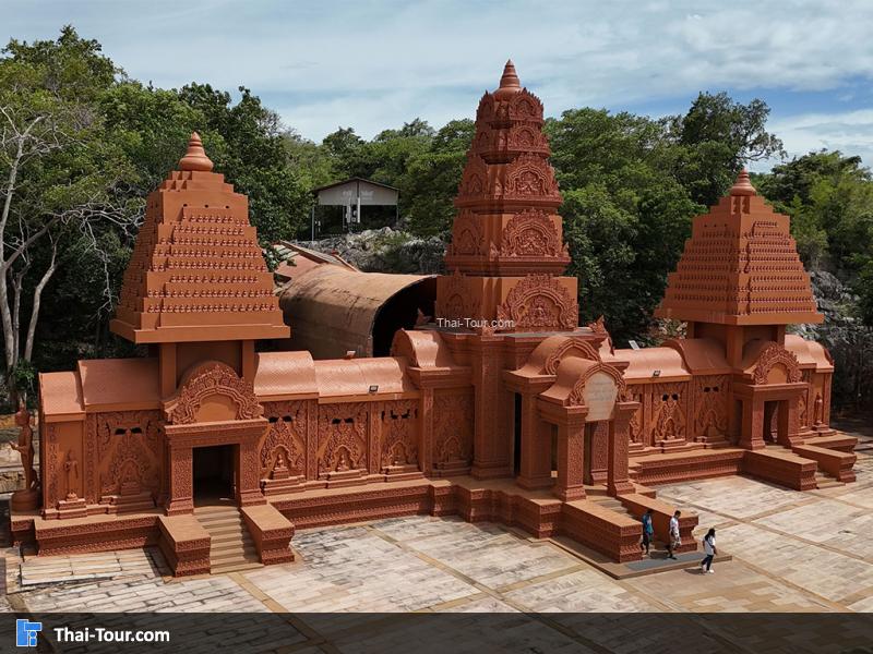 ภาพมุมสูง วัดถ้ำพุหว้า