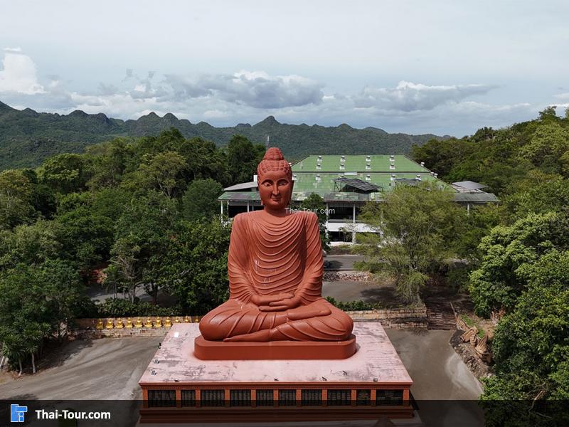 ภาพมุมสูง วัดถ้ำพุหว้า