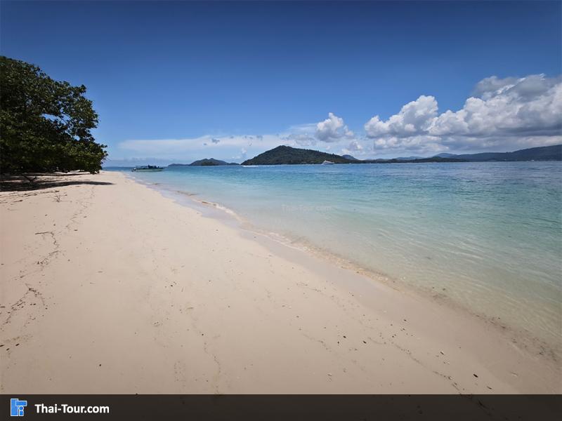 ด้านหน้าหาดของ เกาะรังใหญ่