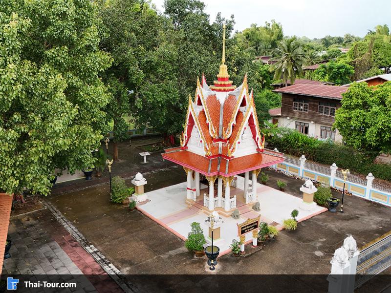 ภาพมุมสูง ศาลหลักเมืองหนองบัวลำภู