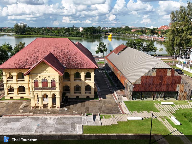 ภาพมุมสูง พิพิทธภัณฑ์เมืองอุดรธานี