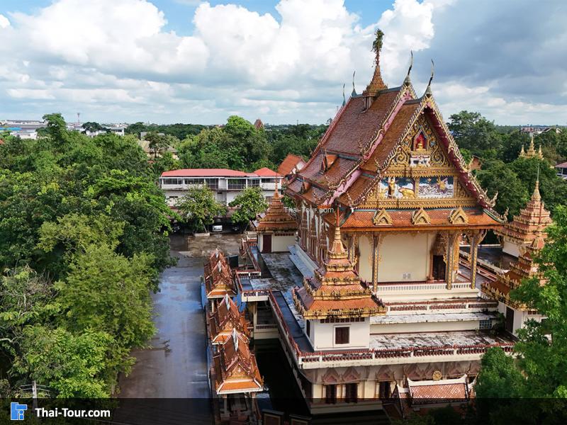 ภาพมุมสูงของ วัดทิพยรัฐนิมิตร