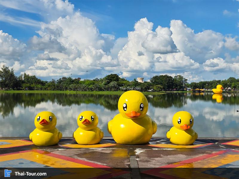 บรรยากาศรอบๆ สวนสาธารณะหนองประจักษ์