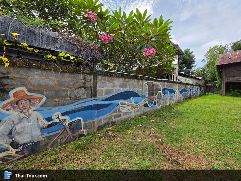 จิตรกรรมฝาผนัง คฤหาสน์ โสรินทร์