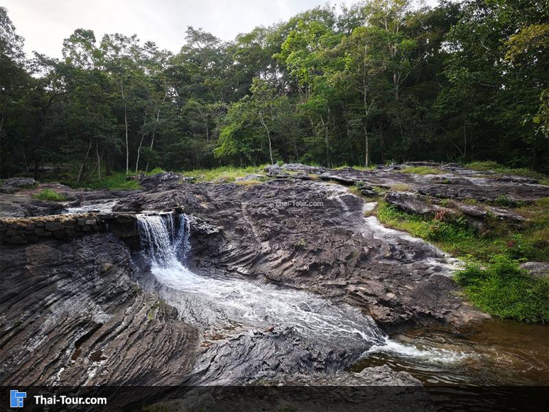 ภาพมุมสูง น้ำตกคำหอม