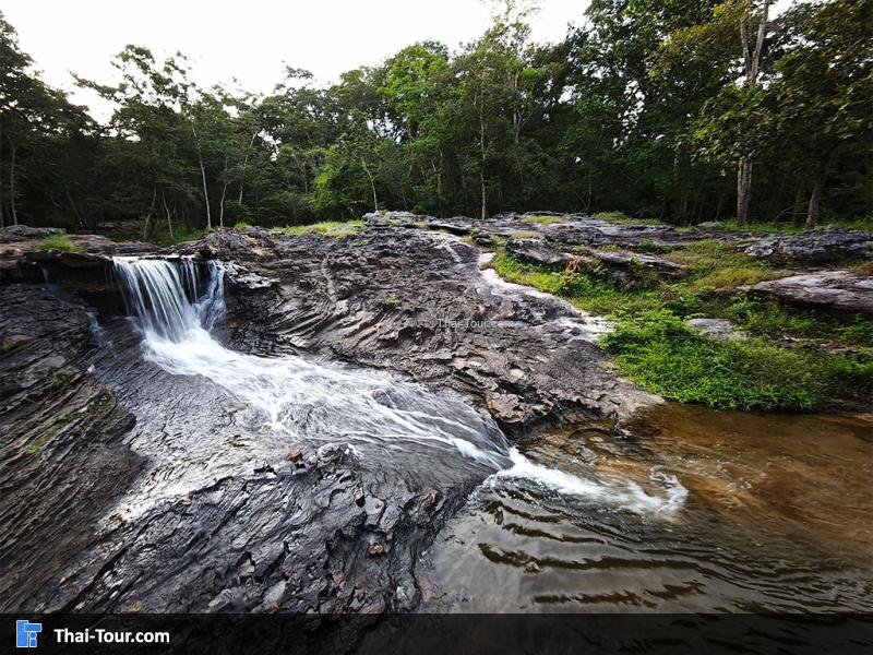 ภาพมุมสูง น้ำตกคำหอม