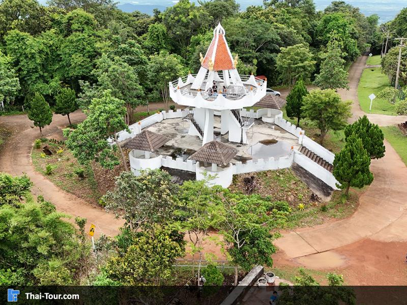 ภาพมุมสูงหอส่องดาว