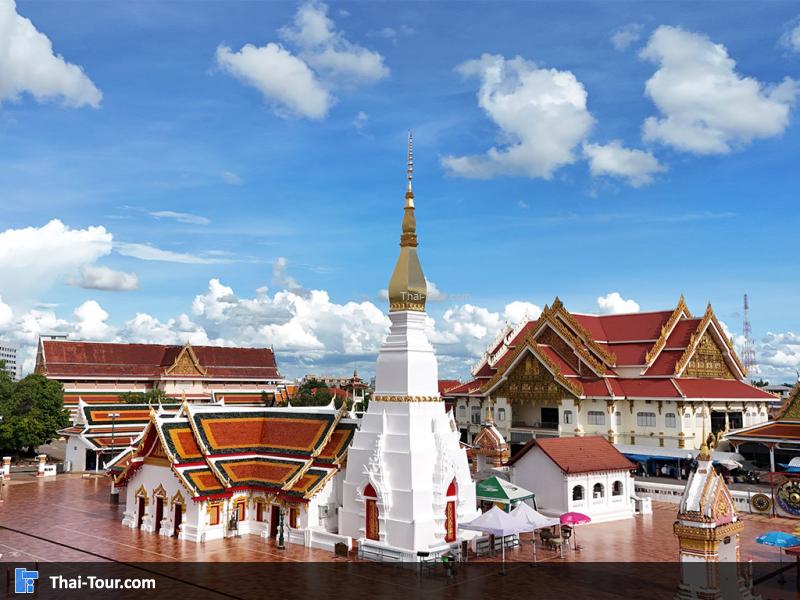 ภาพมุมสูง พระธาตุเชิงชุม