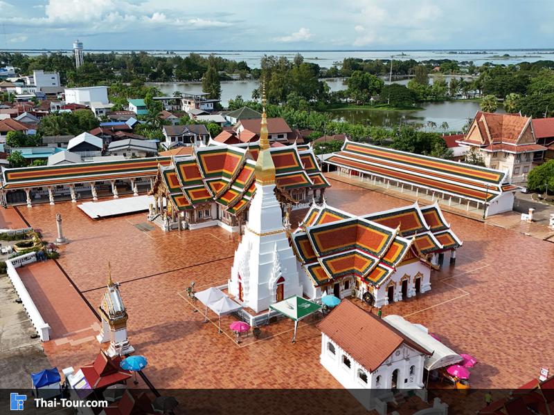 ภาพมุมสูง พระธาตุเชิงชุม