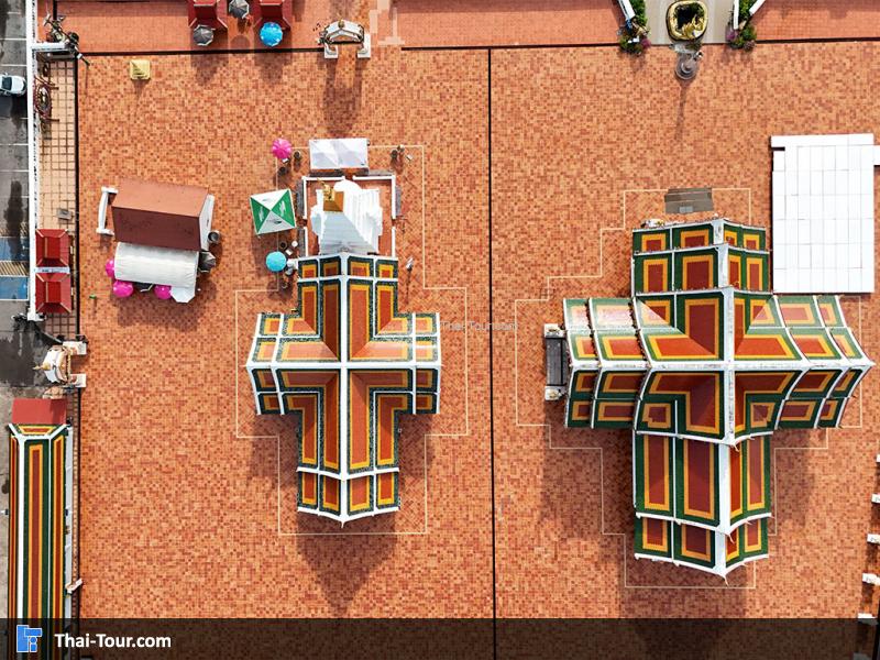 ภาพมุมสูง พระธาตุเชิงชุม