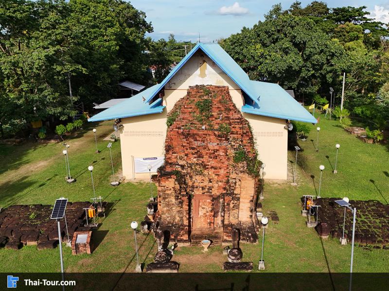 ภาพมุมสูง พระธาตุดุม