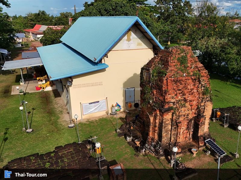 ภาพมุมสูง พระธาตุดุม